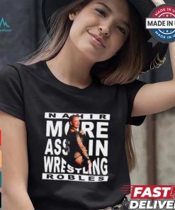 Nahir Robles more ass in Wrestling shirt