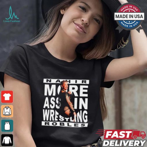 Nahir Robles more ass in Wrestling shirt