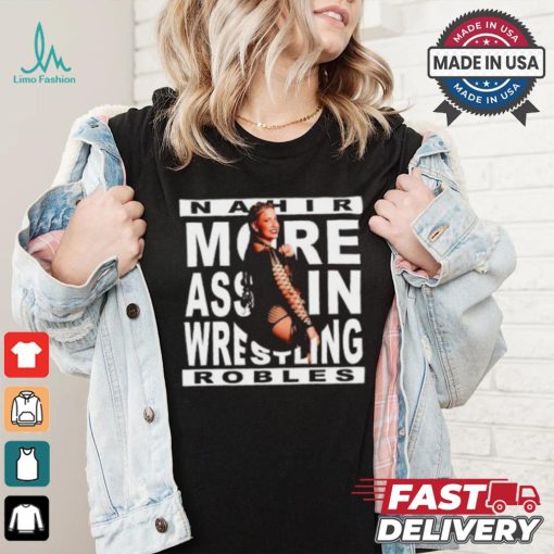 Nahir Robles more ass in Wrestling shirt