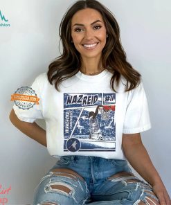 Naz Reid Minnesota Timberwolves Dual Comic Basketball shirt