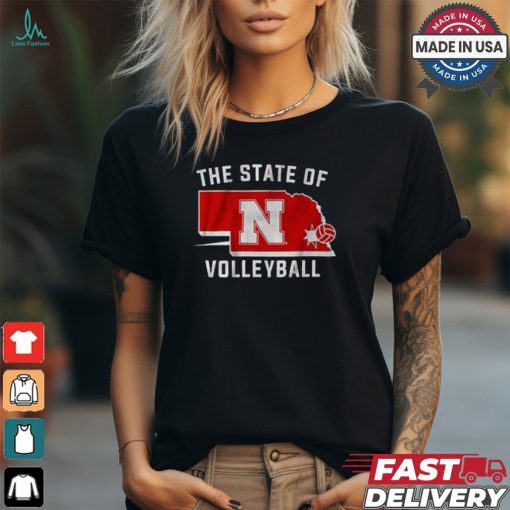 Nebraska Cornhuskers The State of Volleyball shirt