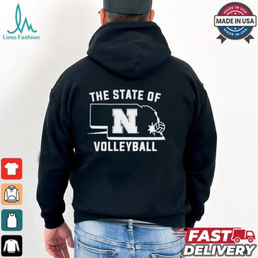 Nebraska The State Of Volleyball Shirt