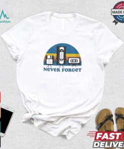 Never Forget Floppy Disk T shirt