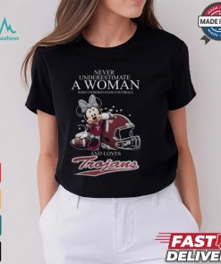 Never Underestimate A Woman Who Understands Football And Loves Troy Trojans x Minnie Mouse T Shirt, hoodie, sweater, long sleeve and tank top Never Underestimate A Woman Who Understands Football And Loves Troy Trojans x Minnie Mouse T Shirt