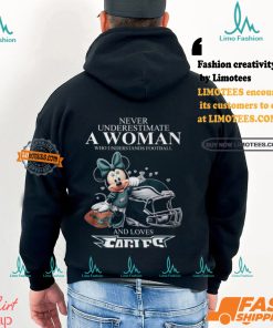 Never Underestimate Who Understand Football And Love Eagles Shirt