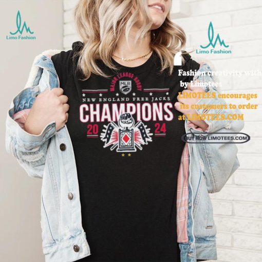 New England Free Jacks 2024 Major League Rugby Champions Match shirt