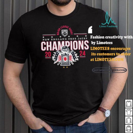 New England Free Jacks 2024 Major League Rugby Champions Match shirt