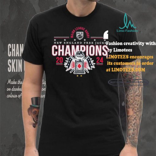 New England Free Jacks 2024 Major League Rugby Champions Match shirt