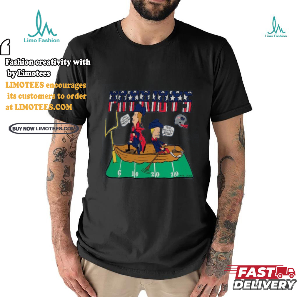 New England Patriots NFL x Homage x Beavis and Butt Head Unisex Tri Blend T Shirt New England Patriots NFL x Homage x Beavis and Butt Head Unisex Tri Blend T Shirt