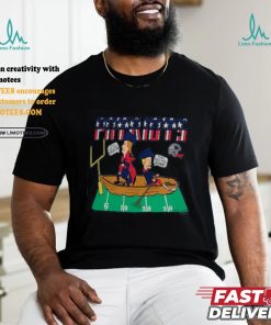 New England Patriots NFL x Homage x Beavis and Butt Head Unisex Tri Blend T Shirt