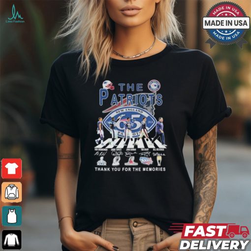 New England Patriots Thank You For The Super Bowl Title 65 Years Shirt