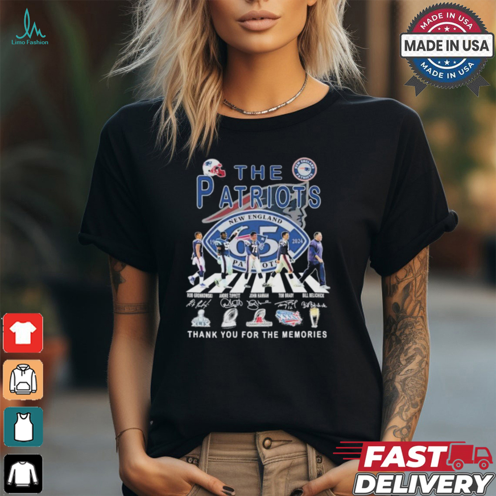 New England Patriots Thank You For The Super Bowl Title 65 Years Shirt New England Patriots Thank You For The Super Bowl Title 65 Years Shirt
