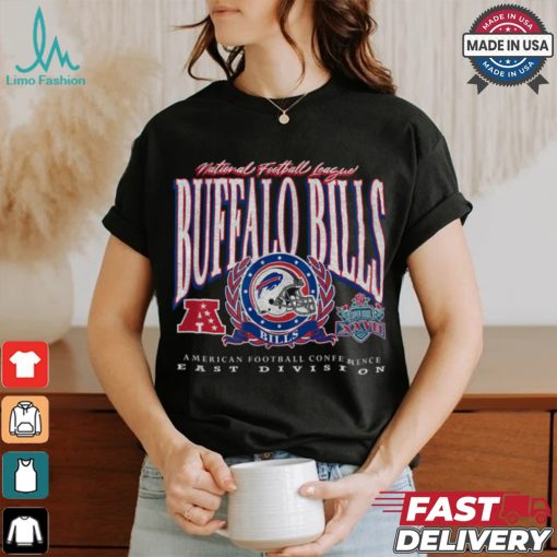 New Era Bills Crest Oversized T Shirt