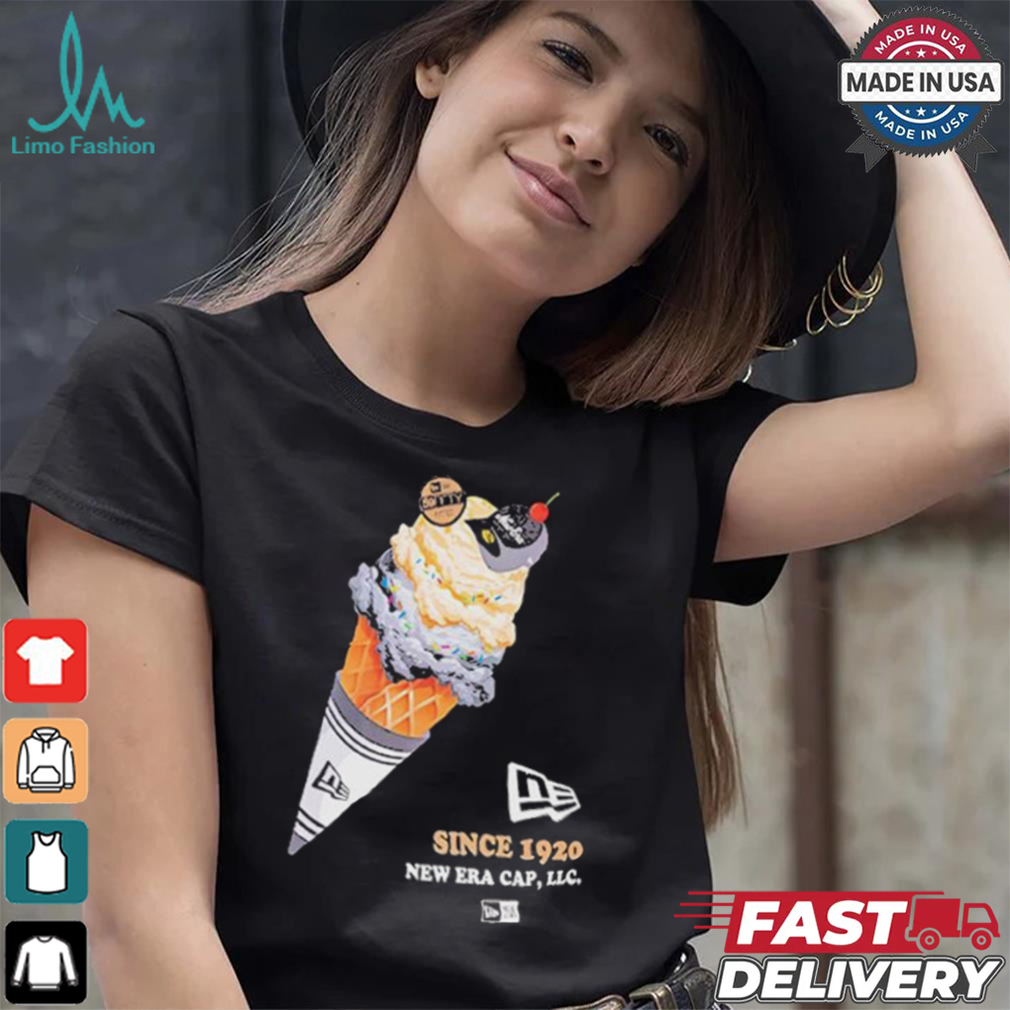 New Era Home Cheering Black T shirt New Era Home Cheering Black T shirt