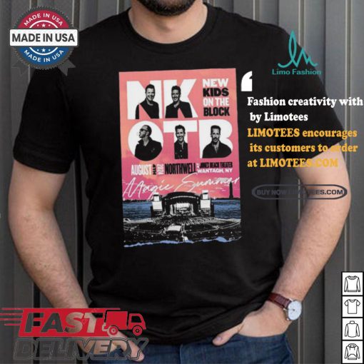 New Kids On The Block Tour In Wantagh NY On Aug 4 2024 Poster Shirt