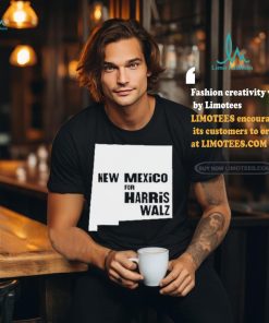New Mexico Map for Harris Walz T Shirt