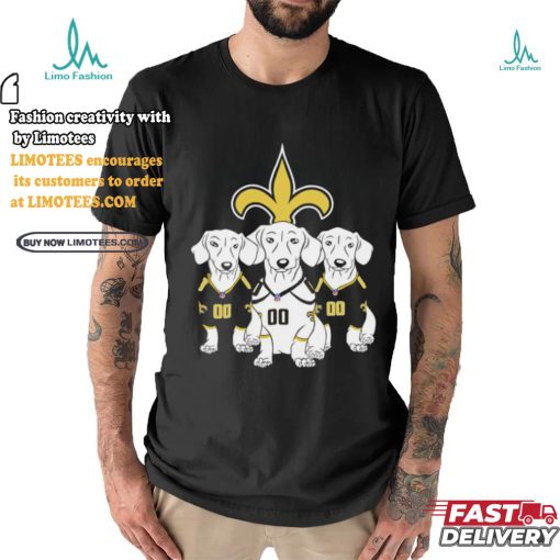 New Orleans Saints Dachshund Dogs shirt