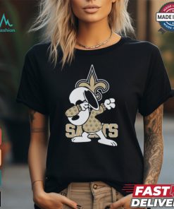 New Orleans Saints Snoopy Dabbing Limited Edition T Shirt