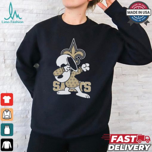 New Orleans Saints Snoopy Dabbing Limited Edition T Shirt