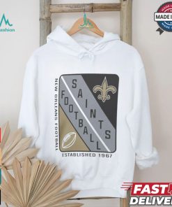 New Orleans Saints Starter Shield Logo T Shirt New Orleans Saints Starter Shield Logo T Shirt