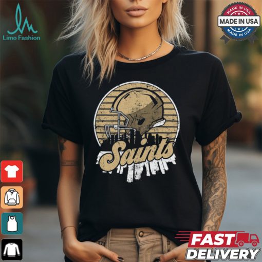 New Orleans football team skyline helmet T Shirt