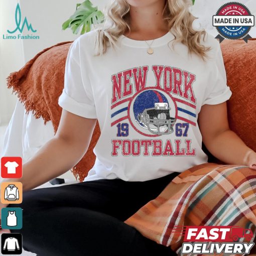 New York Giants Football helmet established years T Shirt