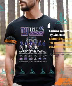 New York Giants The Giants The Legends Thank You For The Memories T Shirt