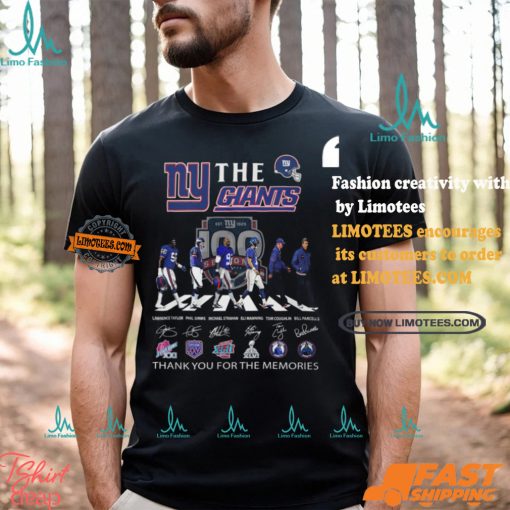 New York Giants The Giants The Legends Thank You For The Memories T Shirt