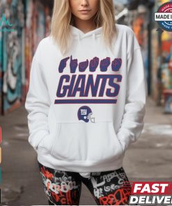 New York Giants The NFL ASL Collection by Love Sign American Sign Language T Shirt