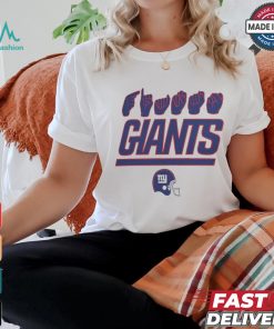 New York Giants The NFL ASL Collection by Love Sign American Sign Language T Shirt