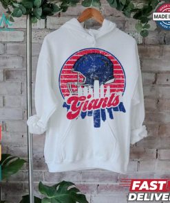 New York Giants football team skyline helmet T Shirt