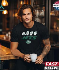 New York Jets The NFL ASL Collection by Love Sign American Sign Language T Shirt