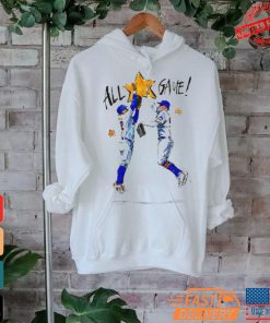 New York Mets Francisco Lindor Brandon Nimmo all star game water painting shirt