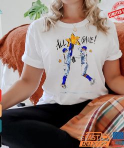 New York Mets Francisco Lindor Brandon Nimmo all star game water painting shirt