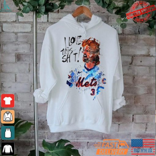 New York Mets Jesse Winker I Love This Shit Water Painting Shirt