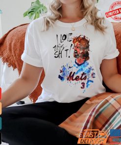 New York Mets Jesse Winker I Love This Shit Water Painting Shirt