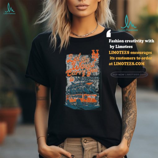 New York Mets Margaritaville Bus Waves Graphic T Shirt