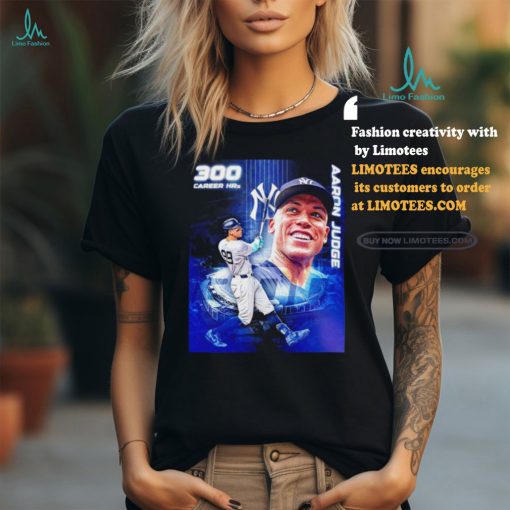 New York Yankees Aaron Judge 300 Career Home Runs Shirt