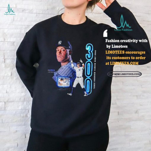 New York Yankees Aaron Judge Three Hundred Career Home Runs Shirt