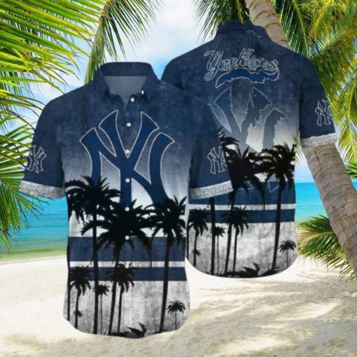 New York Yankees Hawaiian Shirt, NY Yankees Hawaiian Shirt, MLB Hawaiian Shirt For Men