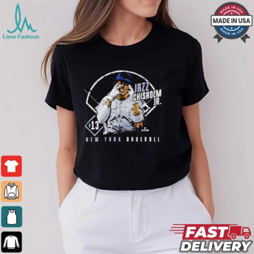 New York Yankees Jazz Chisholm Jr number 13 ballpark shirt