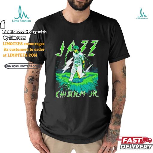 New York Yankees Jazz Chisholm Jr the electricity shirt