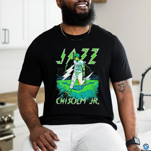 New York Yankees Jazz Chisholm Jr the electricity shirt