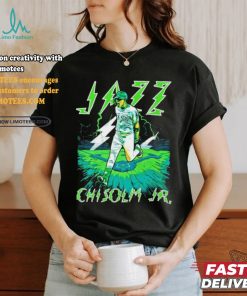 New York Yankees Jazz Chisholm Jr the electricity shirt