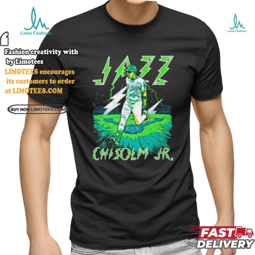 New York Yankees Jazz Chisholm Jr the electricity shirt