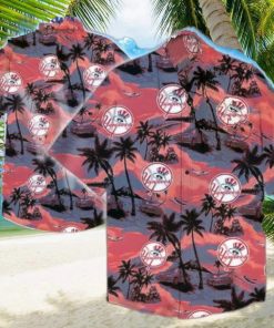 New York Yankees MLB Hawaiian Shirt, NY Yankees Hawaiian Shirt, Tropical Shirts For Men