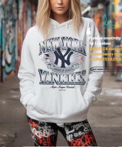 New York Yankees Mlb Cooperstown Light Heather Gray Short Sleeve T Shirt