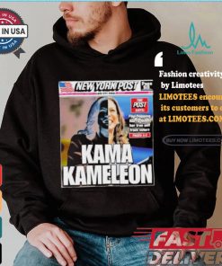 New york post Kamala Harris kama kameleon t shirts