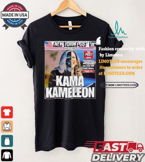 New york post Kamala Harris kama kameleon t shirts