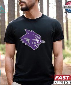 Newborn & Infant Chad & Jake Black Abilene Christian University Wildcats Mascot Logo Shirt